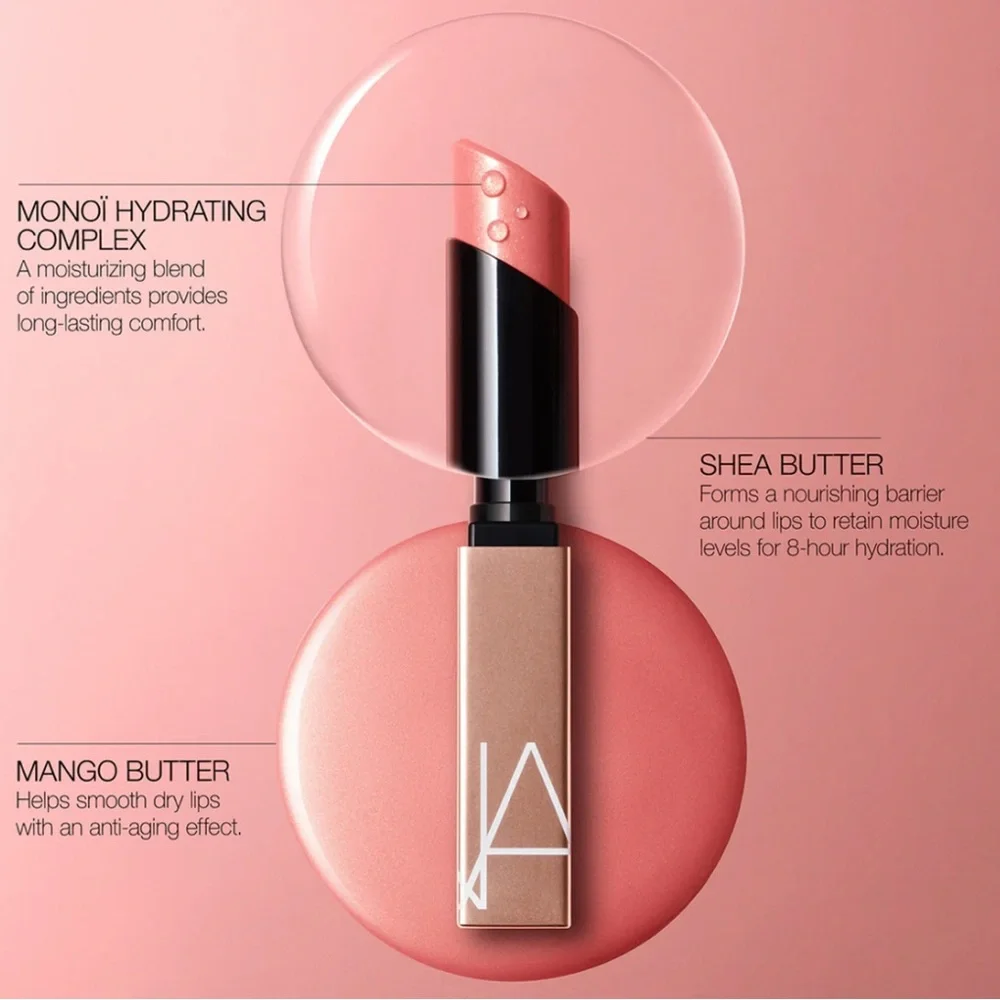 NARS Afterglow Sensual Shine Lipstick Turned On